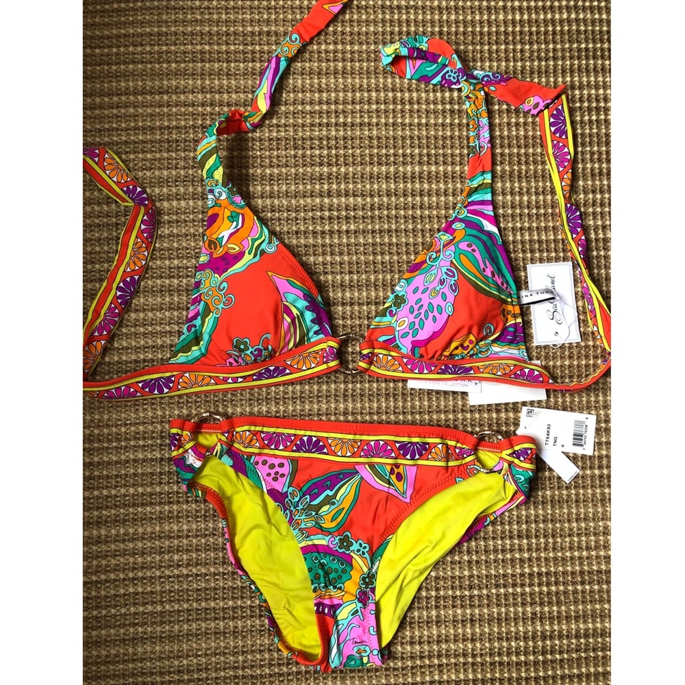 Trina Turk New Orange Bikini